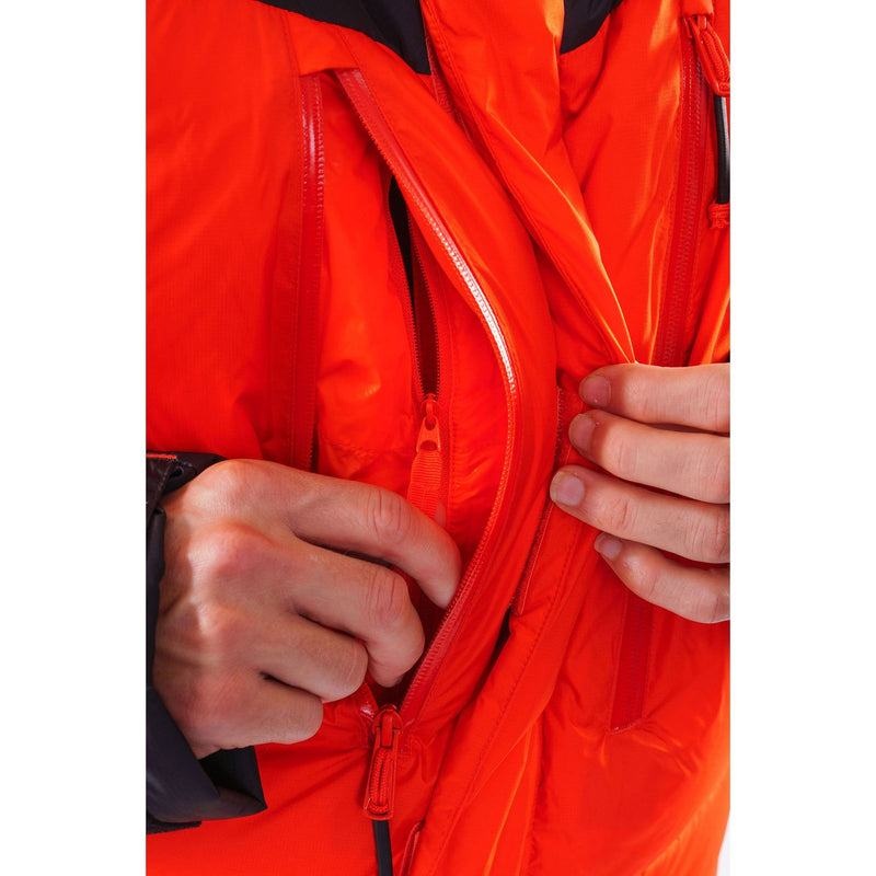 Orange Black Montane Apex 8000 Men's Down Jackets | WBF5759QM