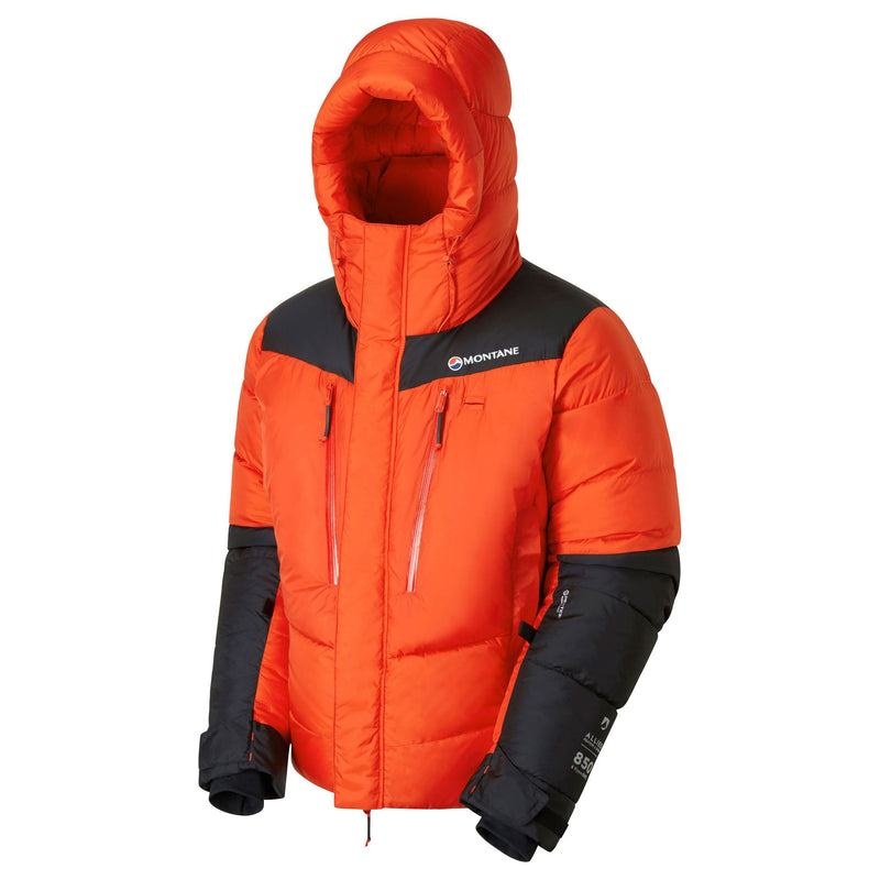 Orange Black Montane Apex 8000 Women's Down Jackets | BPK9934LY