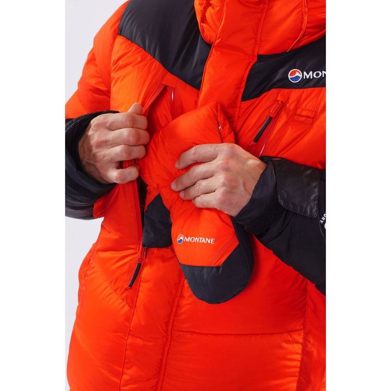 Orange Black Montane Apex 8000 Women's Down Jackets | BPK9934LY