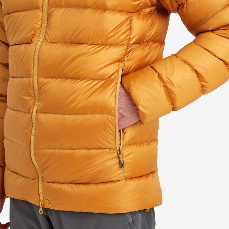 Orange Montane Anti-Freeze XT Hooded Men's Down Jackets | TJO2262QR