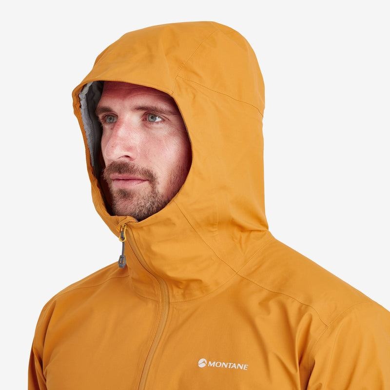 Orange Montane Phase Lite Men's Waterproof Jackets | ROT6698EL