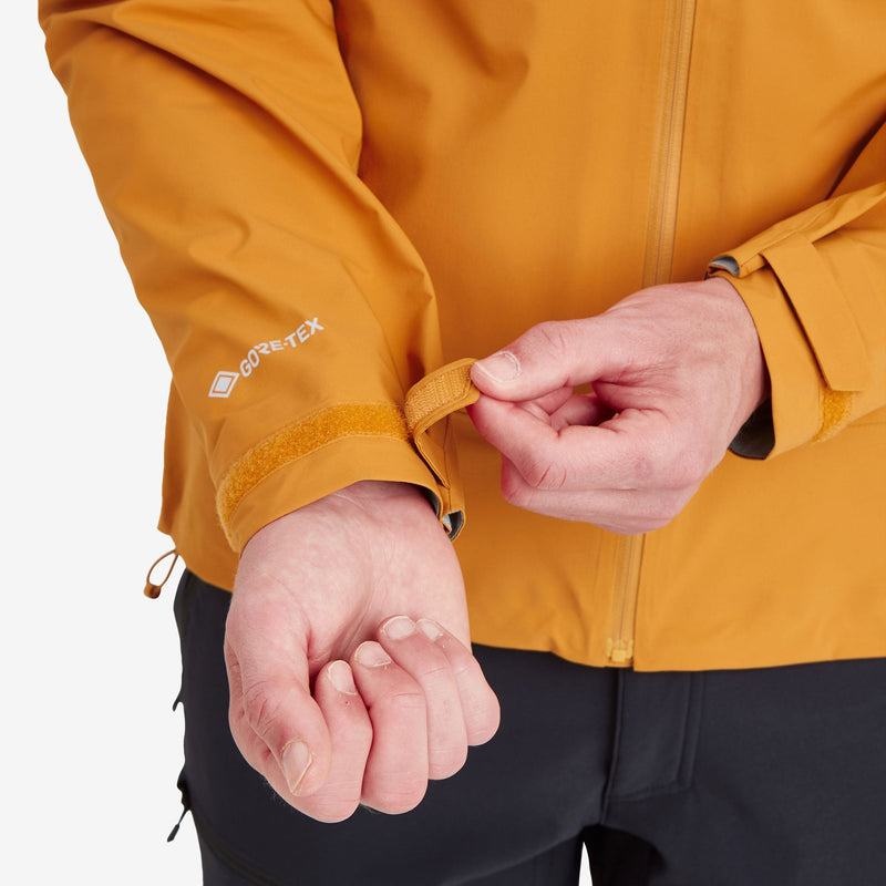 Orange Montane Phase Lite Men's Waterproof Jackets | ROT6698EL