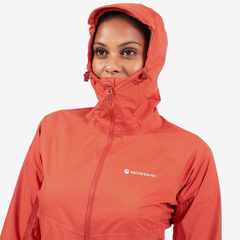 Orange Montane Spine Women's Waterproof Jackets | PPH4314GE