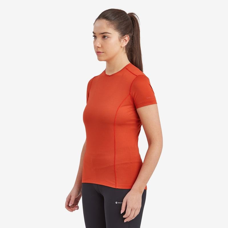 Orange Red Montane Dart Lite Women's T Shirts | LGA5512PE