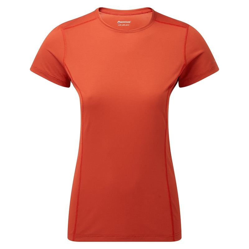 Orange Red Montane Dart Lite Women\'s T Shirts | LGA5512PE