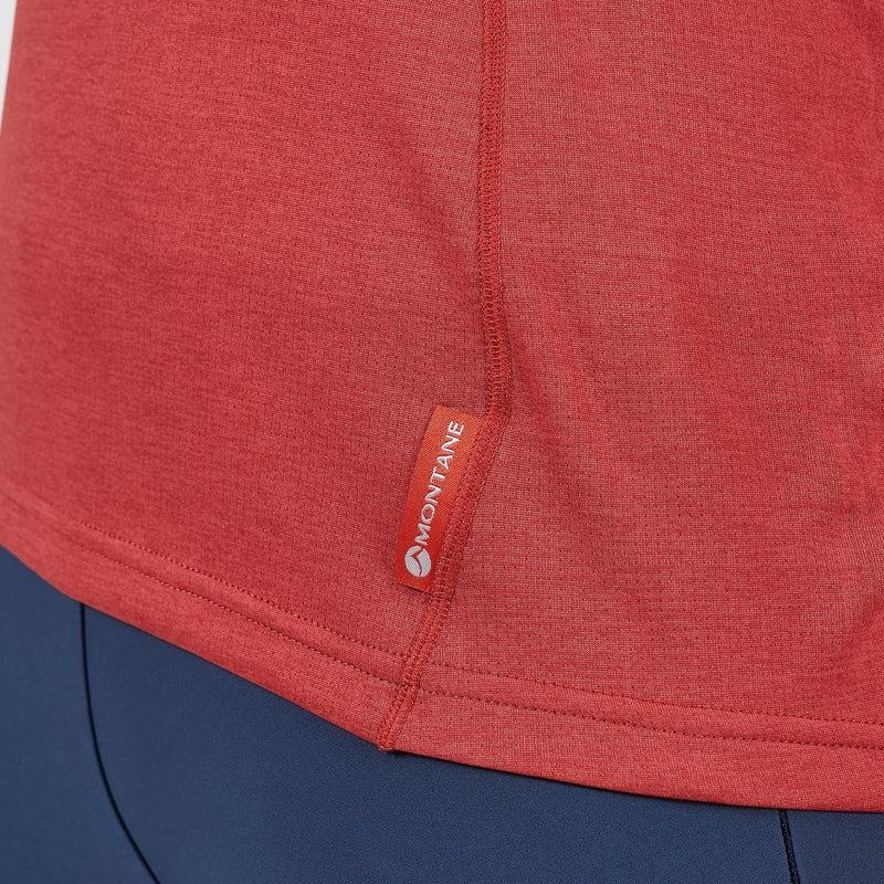 Orange Red Montane Dart Long Sleeve Women's T Shirts | NLB6566FS