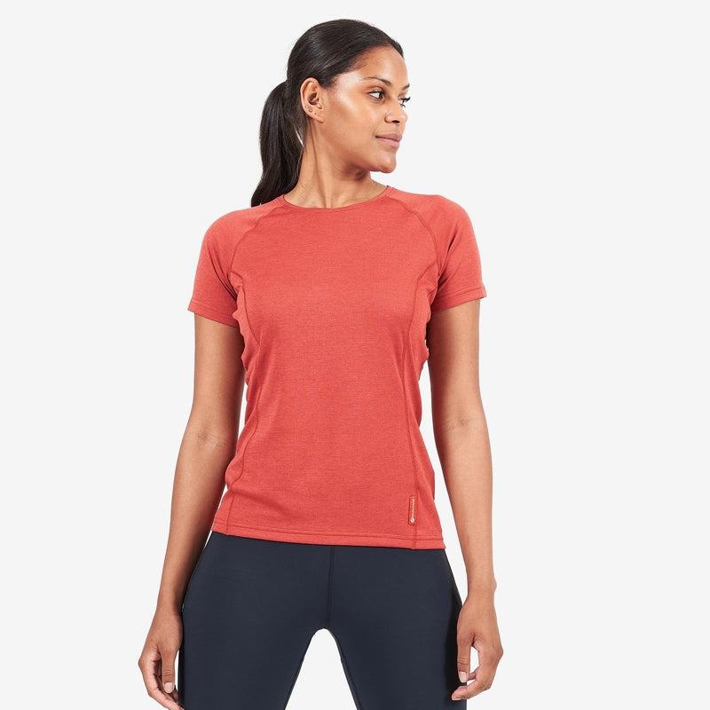 Orange Red Montane Dart Women's T Shirts | XMZ2657FC