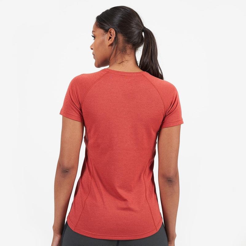 Orange Red Montane Dart Women's T Shirts | XMZ2657FC