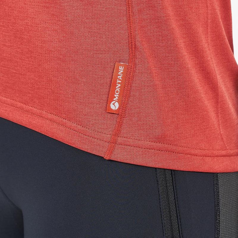 Orange Red Montane Dart Women's T Shirts | XMZ2657FC