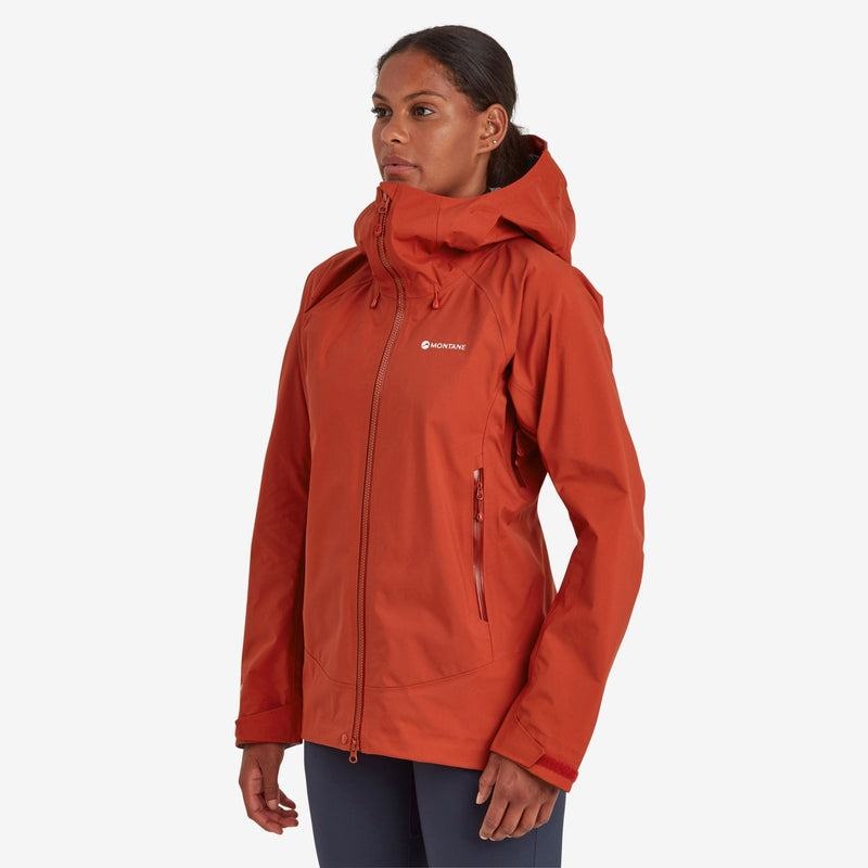 Orange Red Montane Phase XT Women's Waterproof Jackets | DXU7146EX