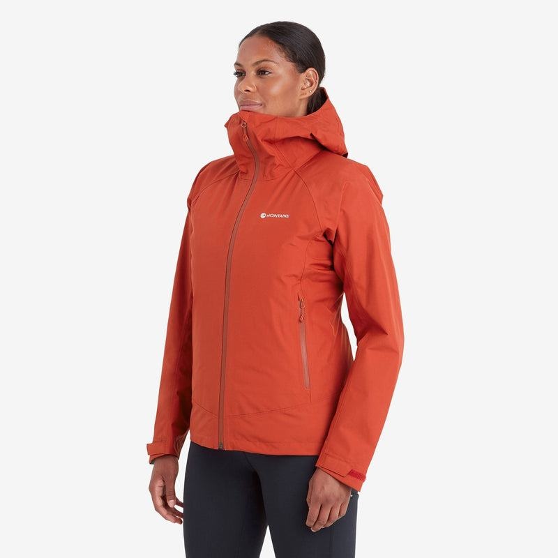 Orange Red Montane Spirit Women's Waterproof Jackets | KJY9235FH