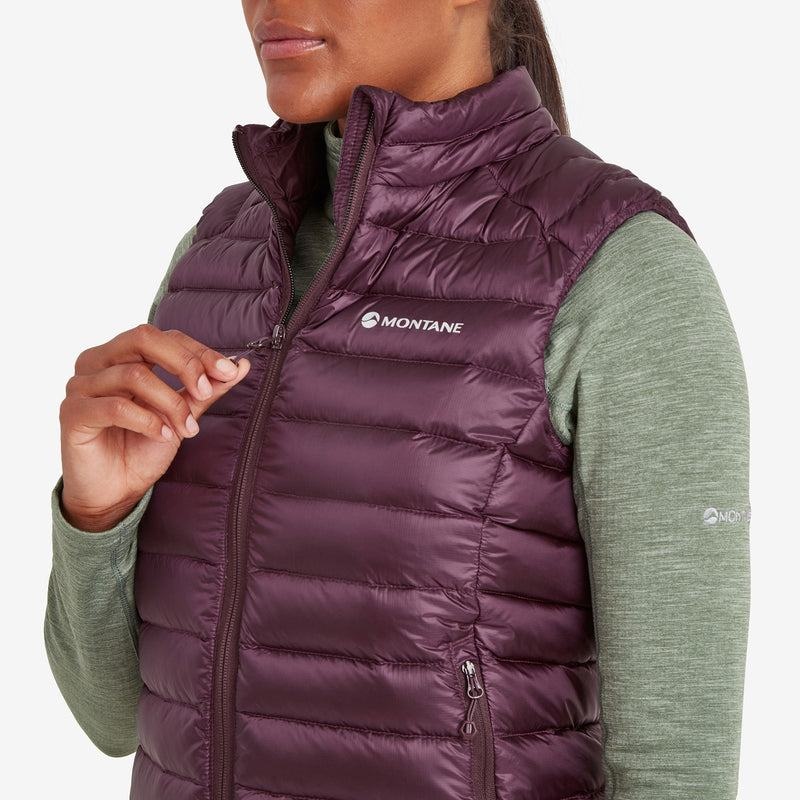 Purple Montane Anti-Freeze Down Women's Vest | WZF5598UI