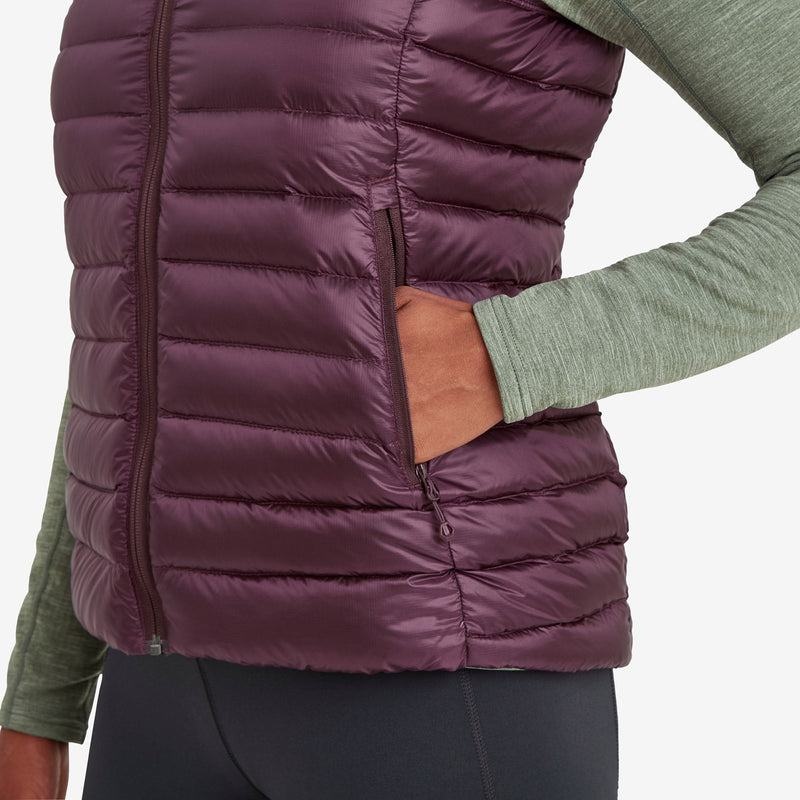 Purple Montane Anti-Freeze Down Women's Vest | WZF5598UI