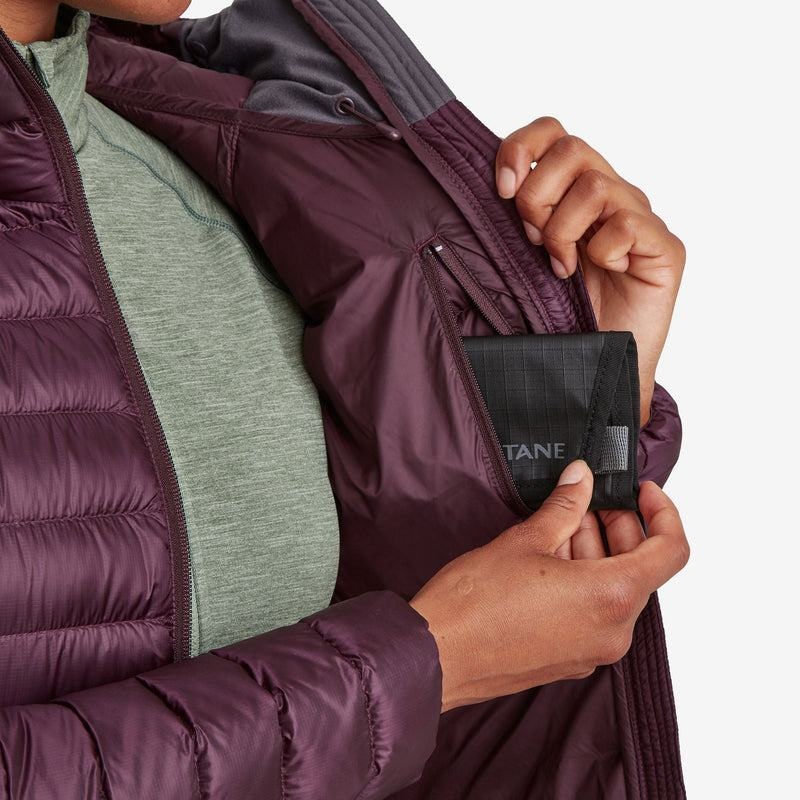 Purple Montane Anti-Freeze Hooded Women's Down Jackets | BCT6451LI