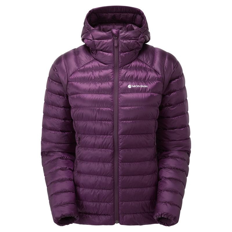 Purple Montane Anti-Freeze Hooded Women\'s Down Jackets | BCT6451LI