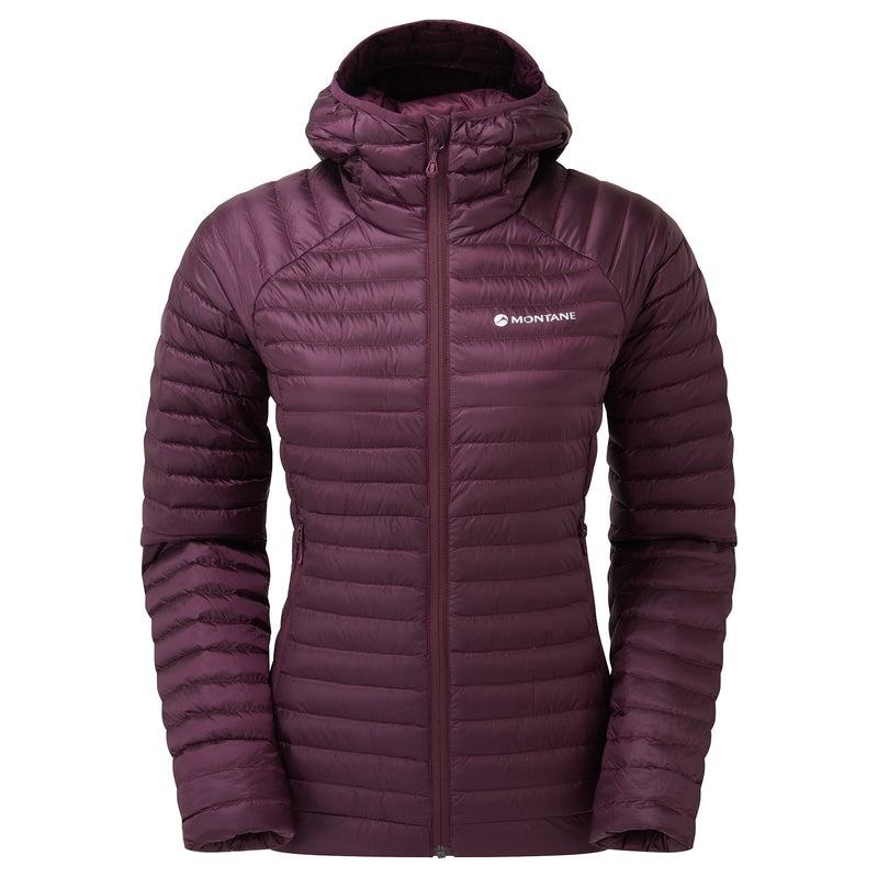 Purple Montane Anti-Freeze Lite Hooded Women\'s Down Jackets | DZY212DG