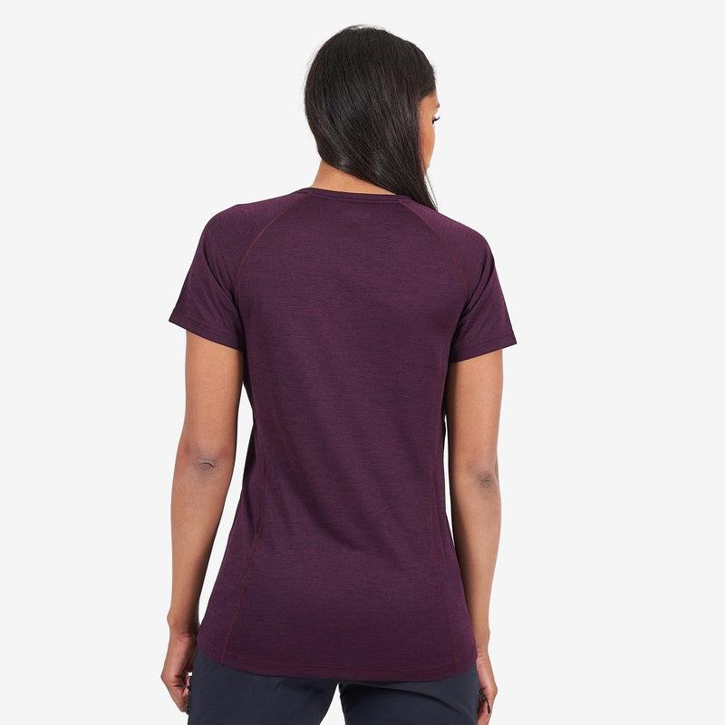 Purple Montane Dart Women's T Shirts | DYV9395EN