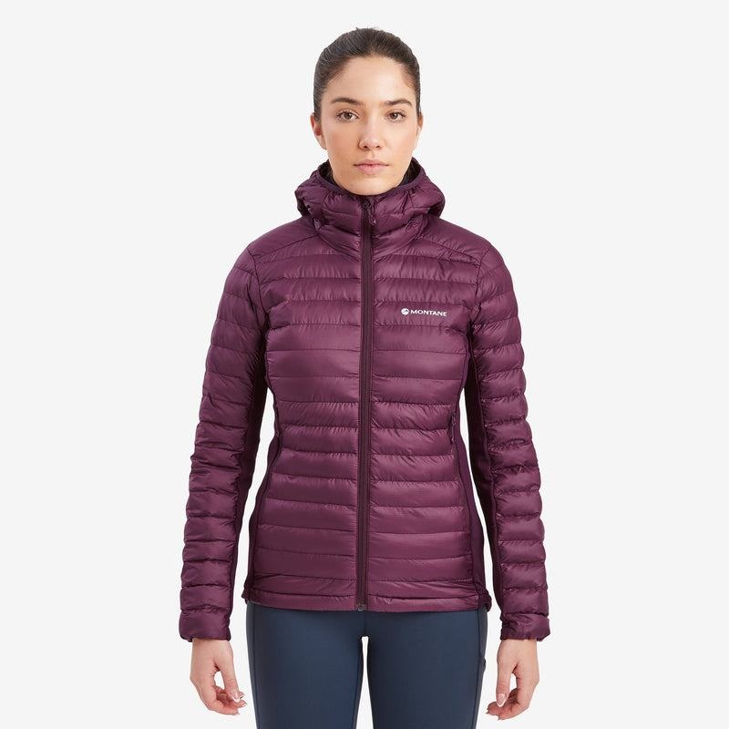 Purple Montane Icarus Lite Hooded Women's Jackets | CYY2419EX