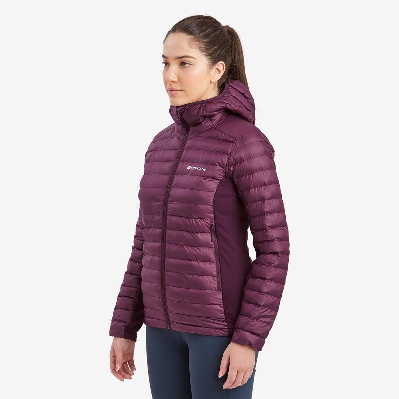 Purple Montane Icarus Lite Hooded Women's Jackets | CYY2419EX