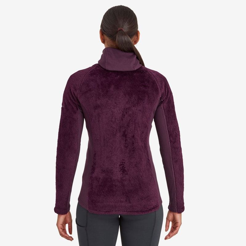 Purple Montane Protium XPD Hooded Women's Fleece Jackets | UJQ8244MH