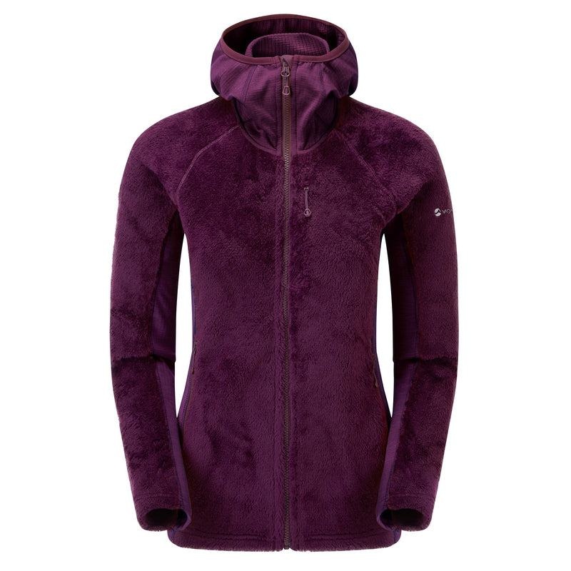 Purple Montane Protium XPD Hooded Women\'s Fleece Jackets | UJQ8244MH