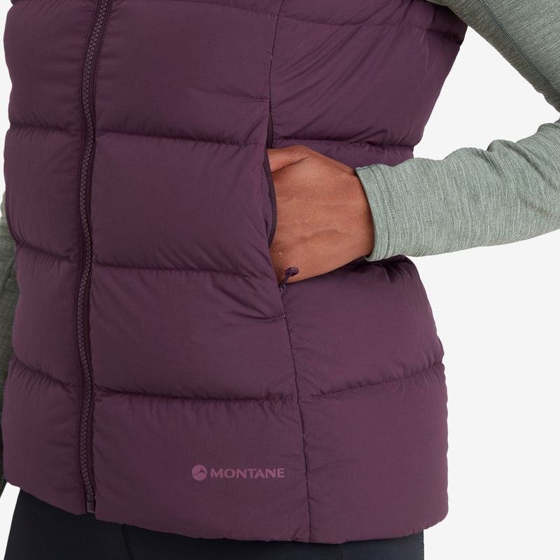 Purple Montane Tundra Down Women's Vest | SHF9239ZL