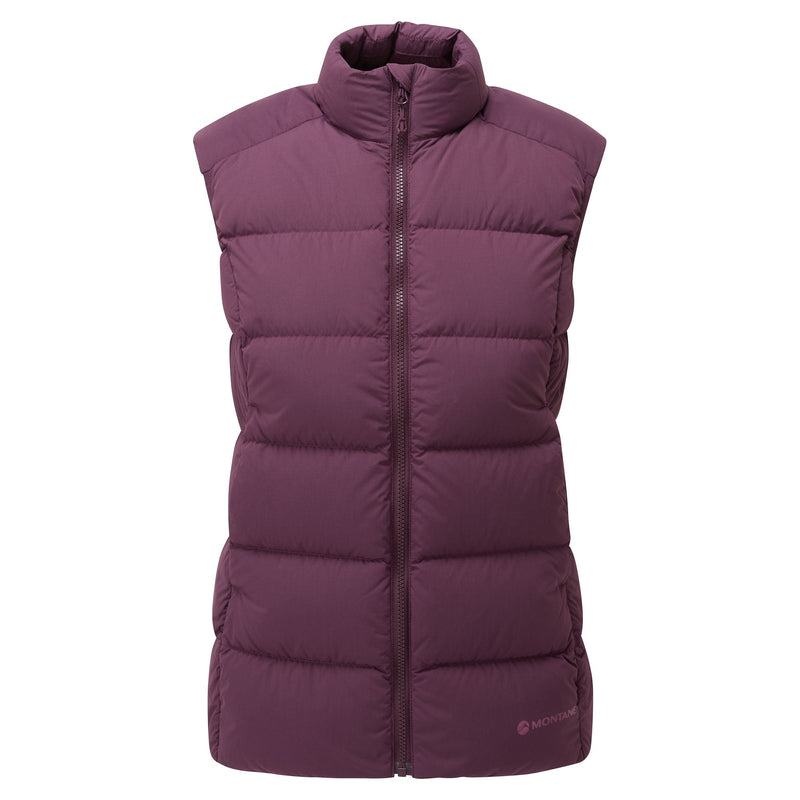 Purple Montane Tundra Down Women\'s Vest | SHF9239ZL