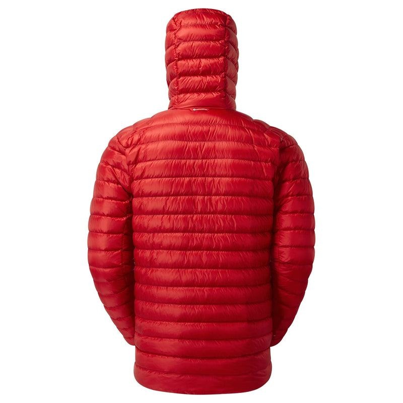 Red Montane Anti-Freeze Hooded Men's Down Jackets | GZZ8833PM