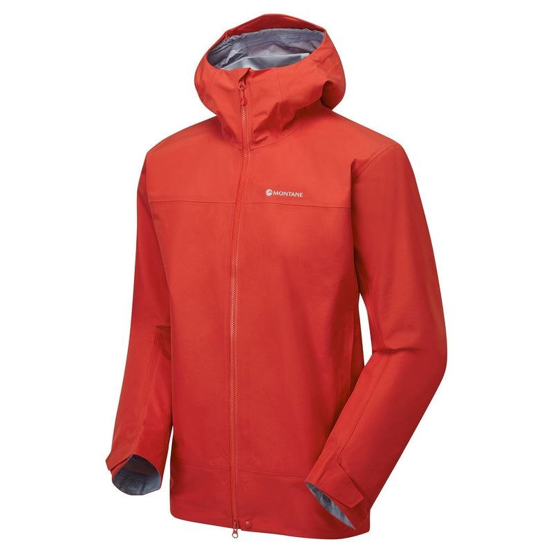 Red Montane Phase Men's Waterproof Jackets | FOL3819JU