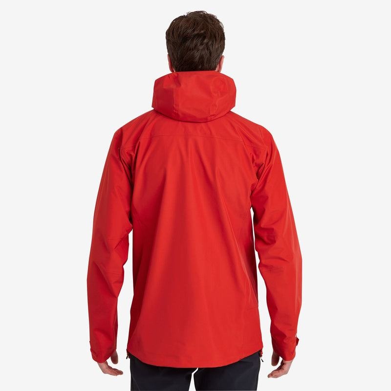 Red Montane Phase Men's Waterproof Jackets | FOL3819JU