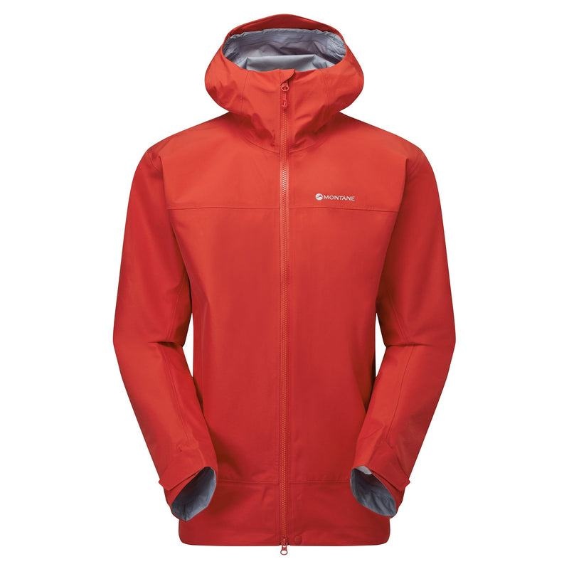 Red Montane Phase Men\'s Waterproof Jackets | FOL3819JU