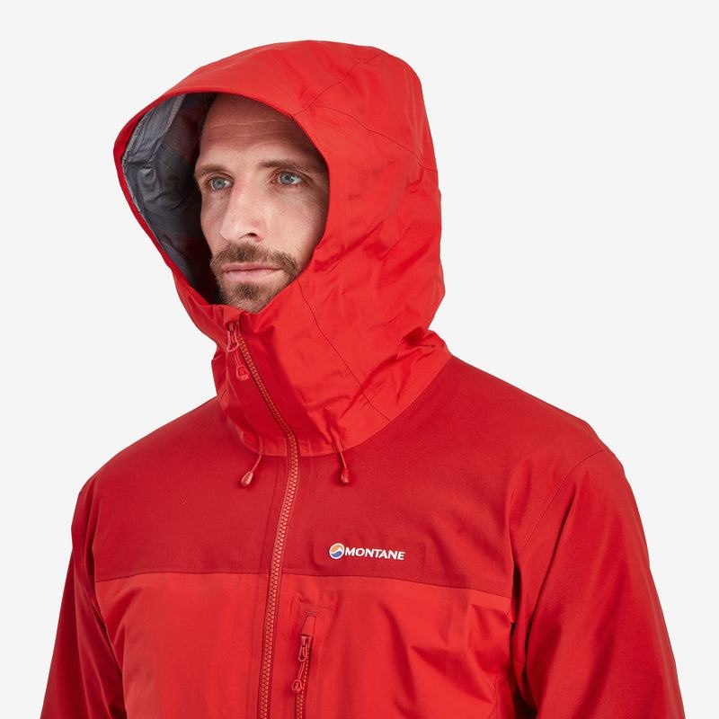 Red Montane Phase XPD Men's Waterproof Jackets | JPB1333XD