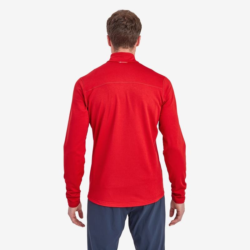 Red Montane Protium Men's Fleece Jackets | HFN471QH