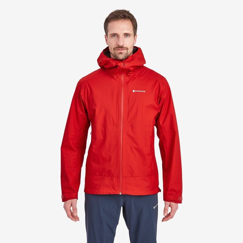 Red Montane Spirit Lite Men's Waterproof Jackets | NDF6415RR