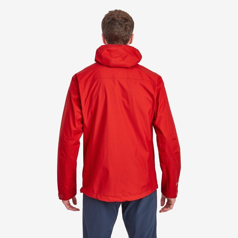 Red Montane Spirit Lite Men's Waterproof Jackets | NDF6415RR