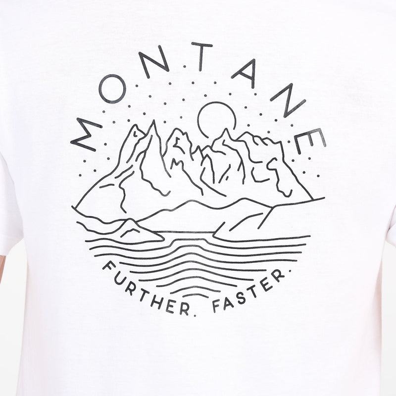 White Montane Starscape Men's T Shirts | JFU4184IX